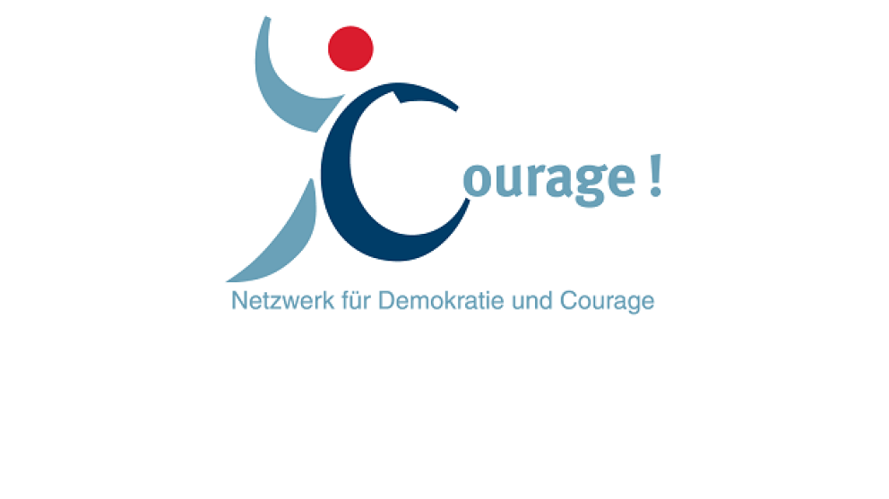 Logo von Netzwerk für Demokratie und Courage Hessen